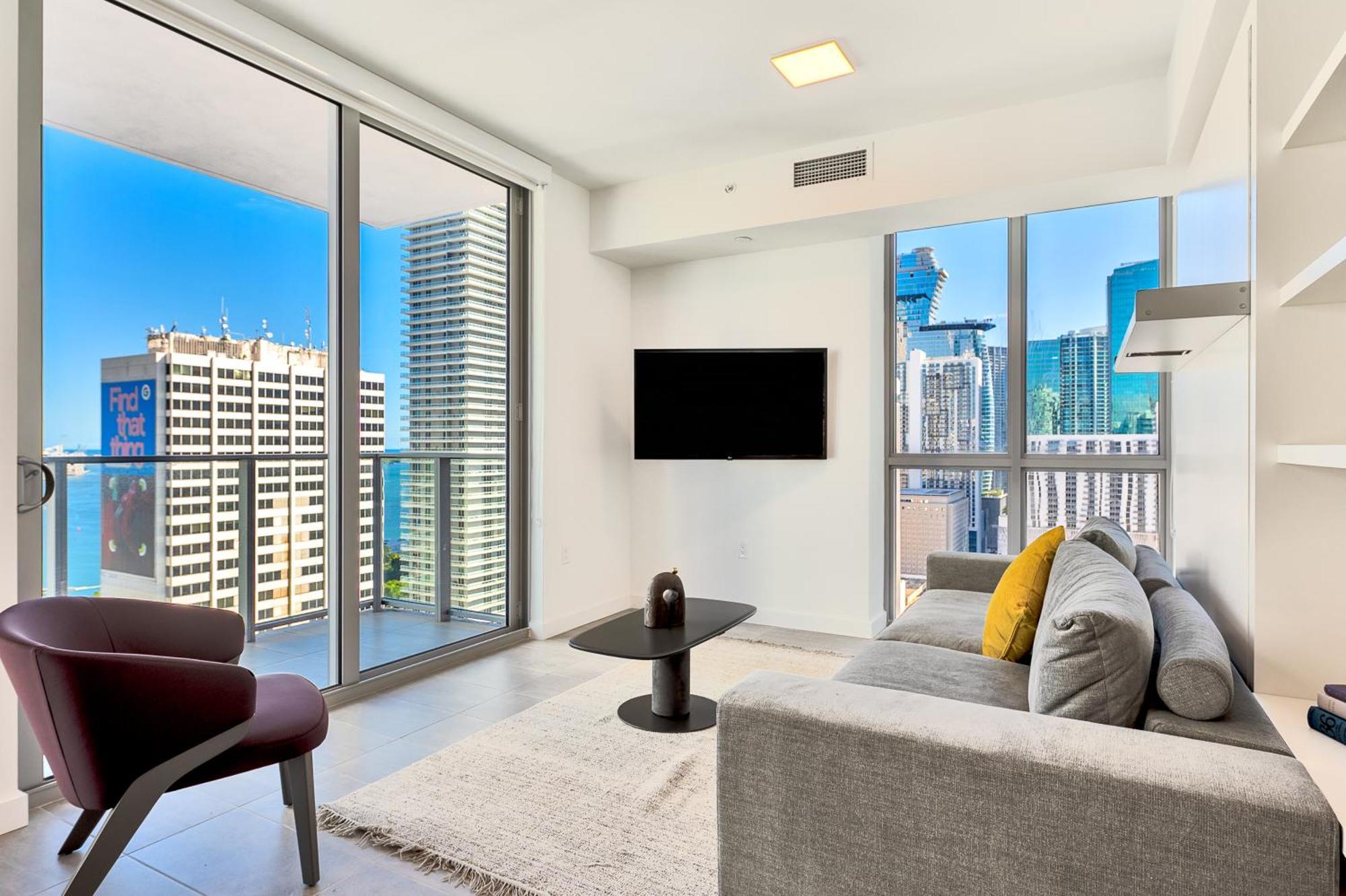 Spacious Studio In The Heart Of Downtown Miami Apartment Exterior foto